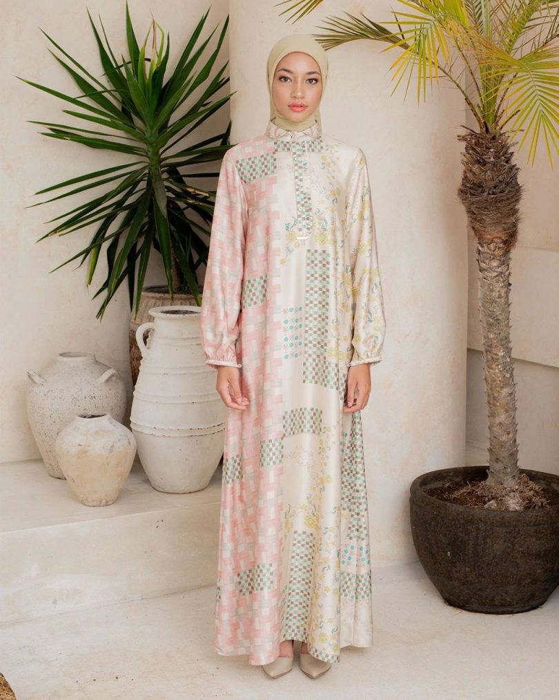 Muda Galena Dress Salmon - Image 2
