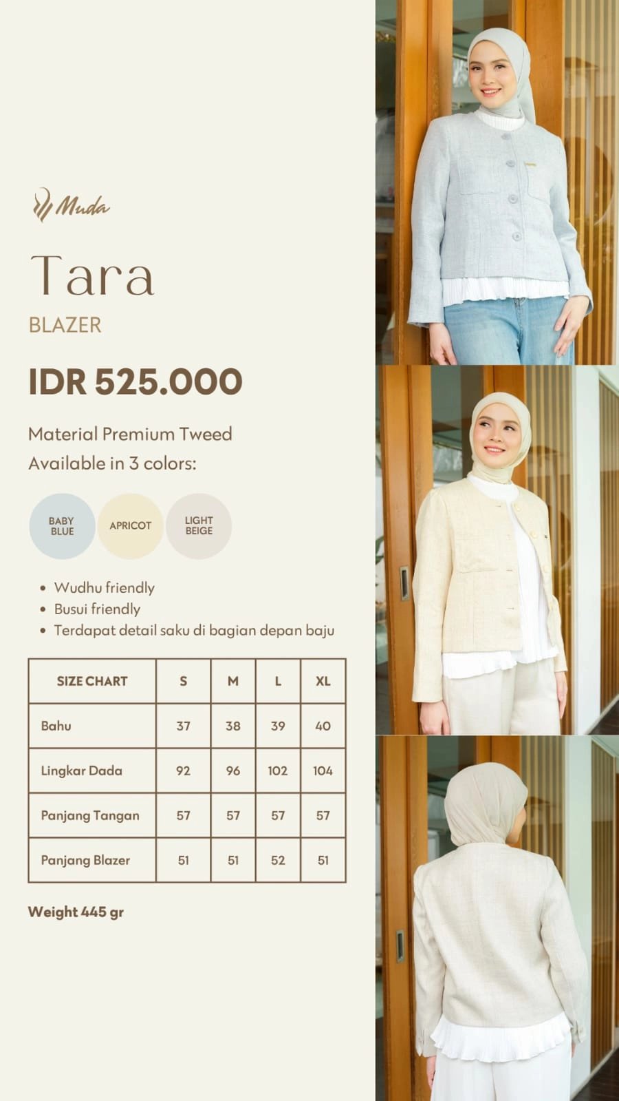 Tara blazer-Muda Lampung - Image 6