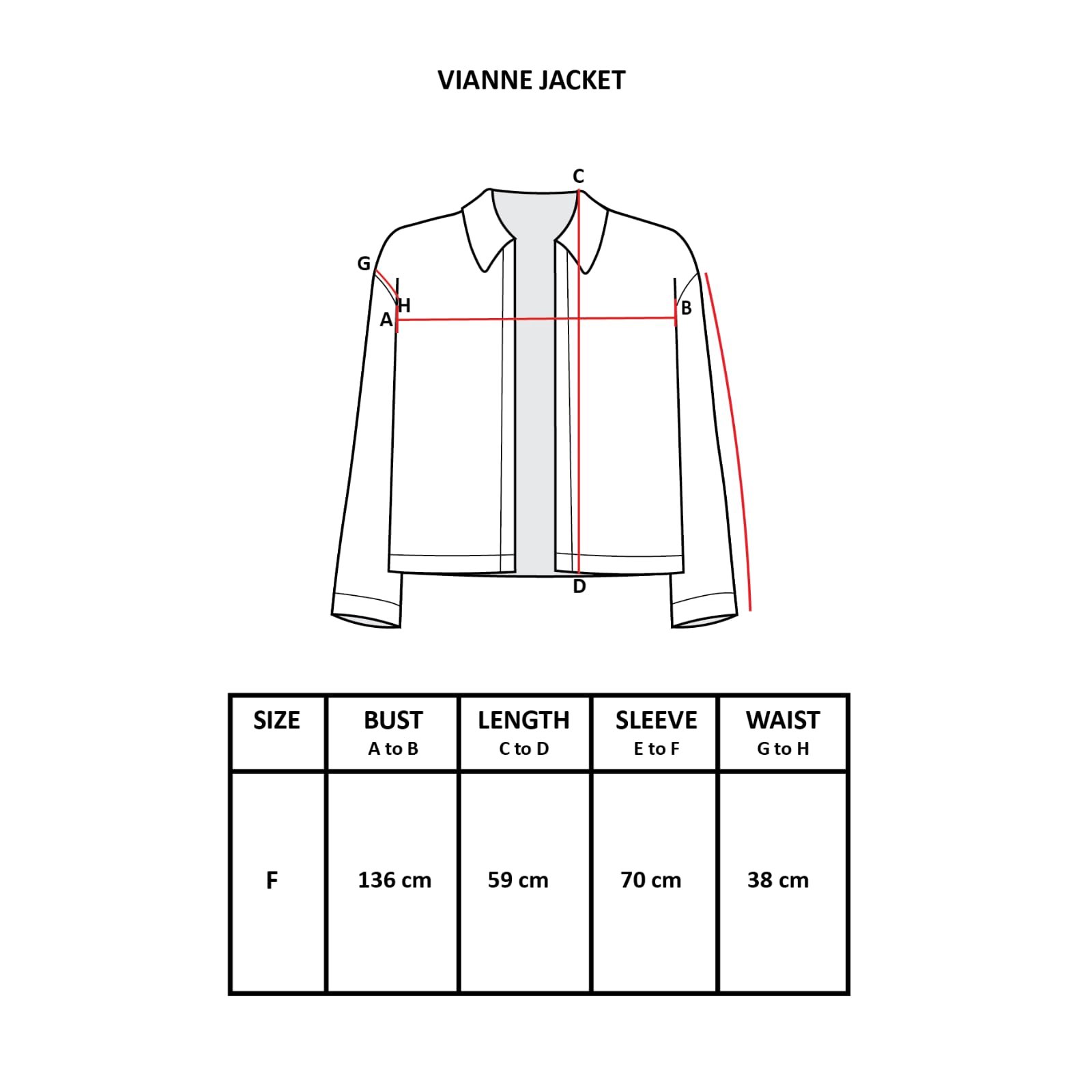 Vianne Jacket - Jacquard Denim - Image 4