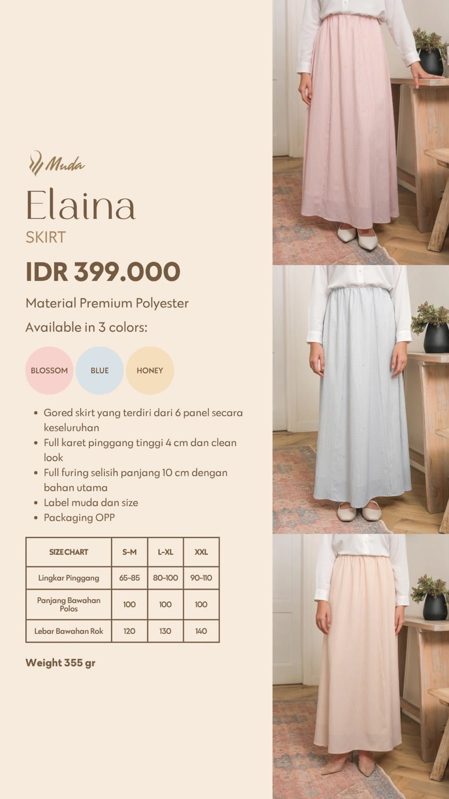 Elaina skirt - Muda Lampung - Image 7