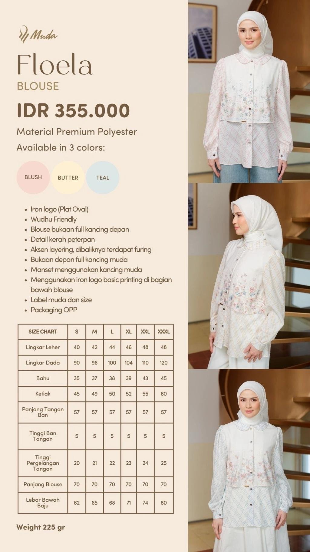 Floela Blouse - Muda Lampung - Image 7